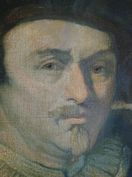 Frans Hals Original Antique 17thC Dutch Golden Age Baroque Realism Oil Painting Portrait of a Gentleman