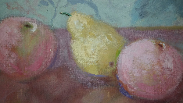 Mabel Alvarez Original Vintage Group of 8 California Progressive Still Life Impressionism Oil Painting