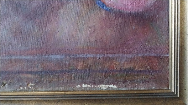 Mabel Alvarez Original Vintage Group of 8 California Progressive Still Life Impressionism Oil Painting