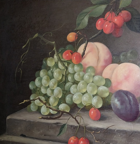 Jan Frederik Johannes Nagtegaal Original Vintage Dutch Realism Still Life Oil Painting