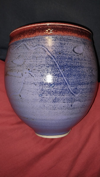 Toshiko Takaezu Original Modernist Glazed Abstract Expressionist Sculptural Ceramic Art Studio Vessel Bowl