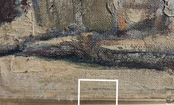 Sir John Lavery 19thC Original Antique Irish UK Impressionist Glasgow Boys Tetouan Market Morocco Tangiers Oil Painting