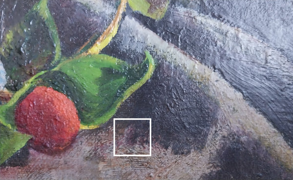 Jackson Pollock Very Early Original Vintage 1929 Avant Garde Still Life Oil Painting Study Samovar Tiare Tahiti Manual Arts High School LA CA