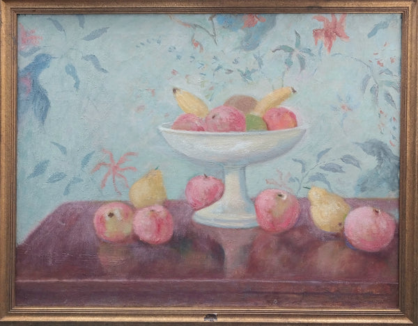 Mabel Alvarez Original Vintage Group of 8 California Progressive Still Life Impressionism Oil Painting