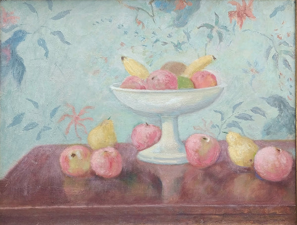 Mabel Alvarez Original Vintage Group of 8 California Progressive Still Life Impressionism Oil Painting