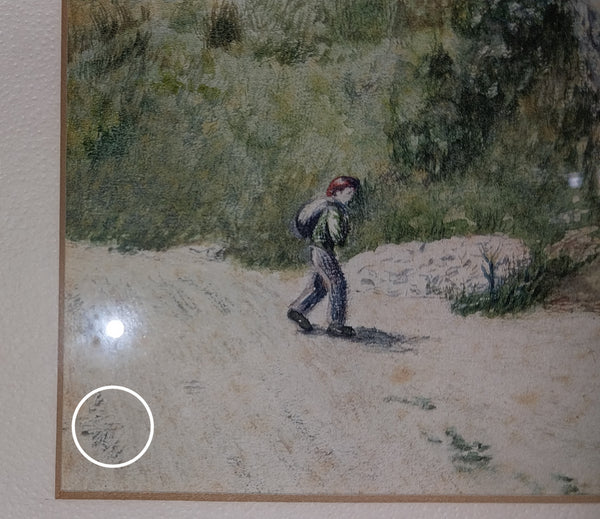 Walter Frederick Roofe Tyndale Original 1900 Antique Rothenburg ob ter Tauber Bavaria Germany Orientalism Watercolor Painting