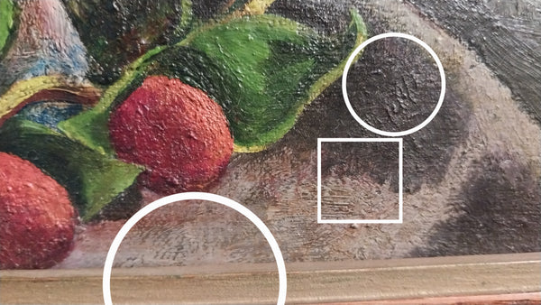 Jackson Pollock Very Early Original Vintage 1929 Avant Garde Still Life Oil Painting Study Samovar Tiare Tahiti Manual Arts High School LA CA