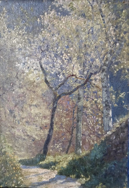 Pierre Bonnard Original Antique French Art Nouveau Avant Garde Post Impressionist Les Nabis Paysage Landscape Oil Painting