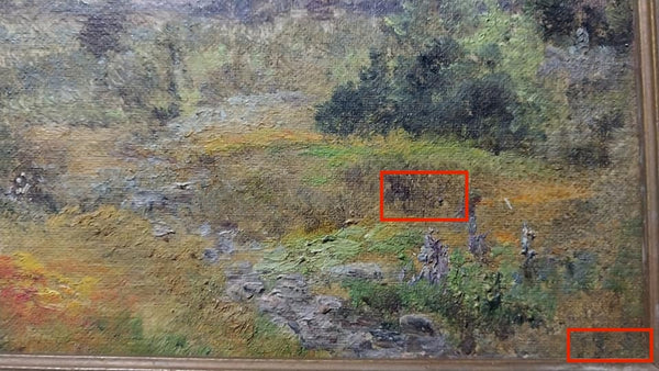 Theodore Clement Steele Original Antique California Plein Air Impressionism Landscape Oil Painting