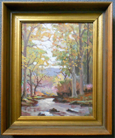 August Francois Pierre Gay Original California Society of Six Colorist Vintage Plein Air American Post Impressionist Landscape Oil Painting