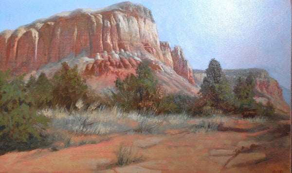 Elias Rivera Original Vintage Modern Monument Valley Contemporary Plein Air Desert Impressionist Landscape American Fine Art Oil Painting