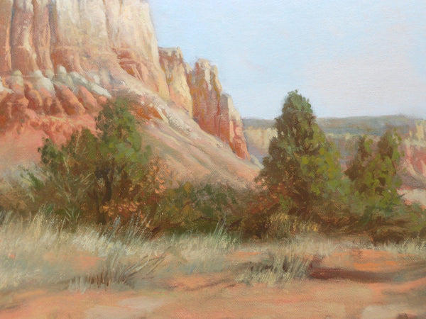 Elias Rivera Original Vintage Modern Monument Valley Contemporary Plein Air Desert Impressionist Landscape American Fine Art Oil Painting