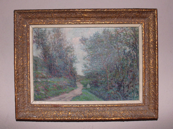 Henri Jean Guillaume Martin Original Vintage Antique French Impressionist Landscape European Oil Painting