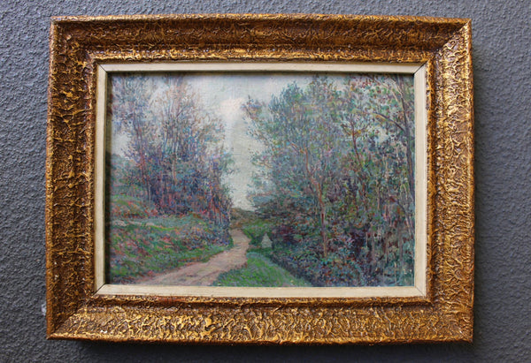 Henri Jean Guillaume Martin Original Vintage Antique French Impressionist Landscape European Oil Painting