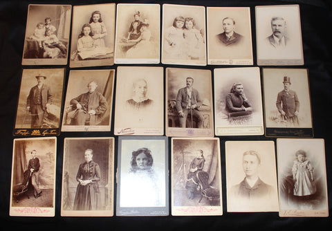 Antique Historical Photographs Cabinet Cards Cape Town London Buckingham Palace England Queen Victoria Royal Family Set 1