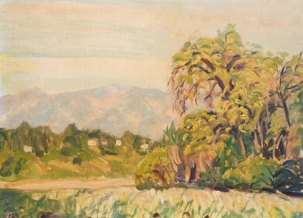 Rolla Sims Taylor Texas Regionalist Original Vintage Antique Impressionist American Landscape Oil Painting
